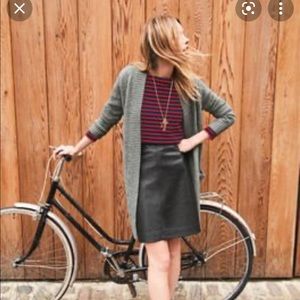 Boden Jessica Coatigan in Gray. Size Small. Like new